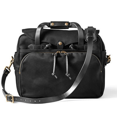 Filson Padded Computer Bag Black FCO021306 FIL70258-Black - Filson