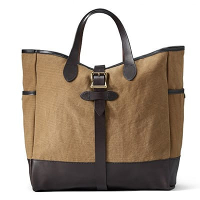 Filson Rugged Canvas Tote DarkTan FCO021429 FIL70430-DarkTan in Dark Tan - Filson