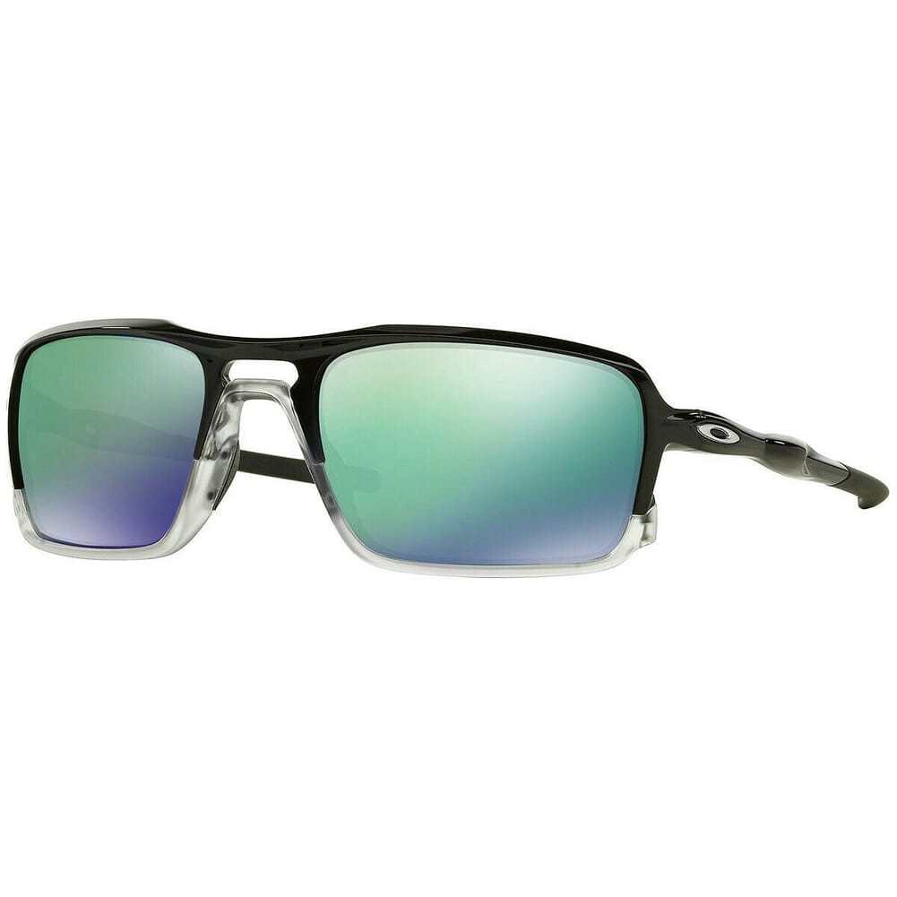 Oakley Triggerman Polished Black w/Jade Iridium Lenses OO9266-02 - Oakley