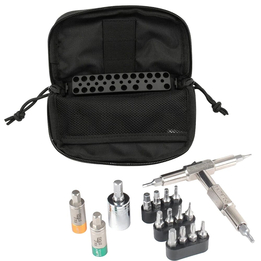Fix It Sticks FIS 65 & 25in lbs Torque Limiter Kits w/16 Bits, 1/2 Socket, Bit Adapter, & Deluxe Case - Fix It Sticks