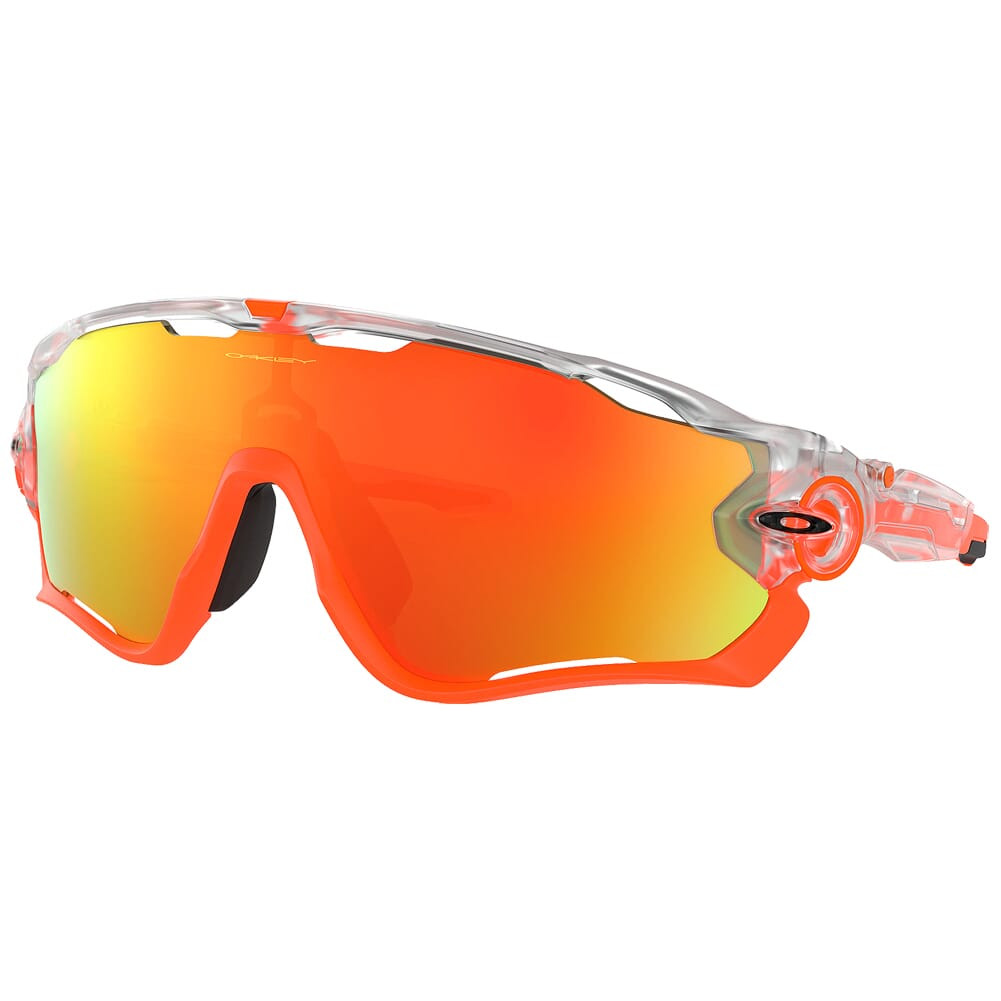 Oakley Jawbreaker Crystal Pop w/Fire Iridium Lenses OO9290-3731 - Oakley