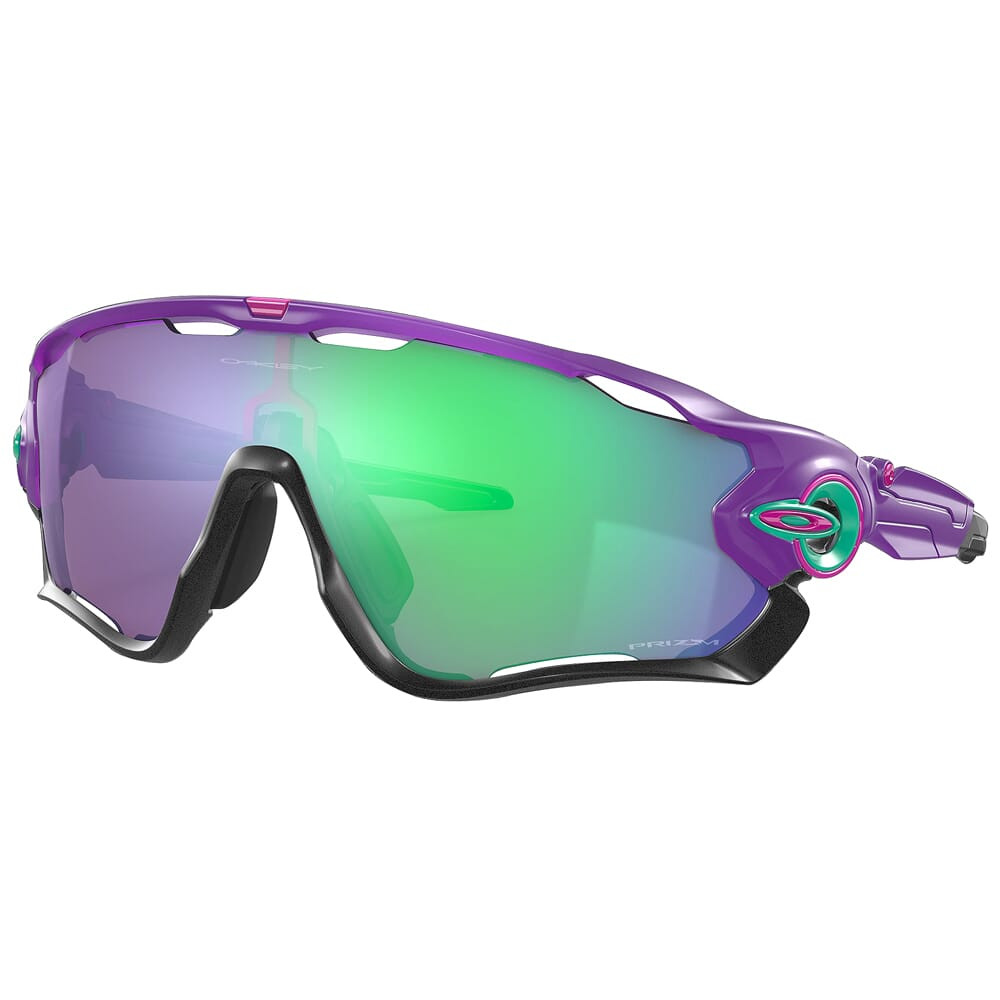 Oakley Jawbreaker Matte Electric Purple w/PRIZM Jade Lenses OO9290-6631 - Oakley
