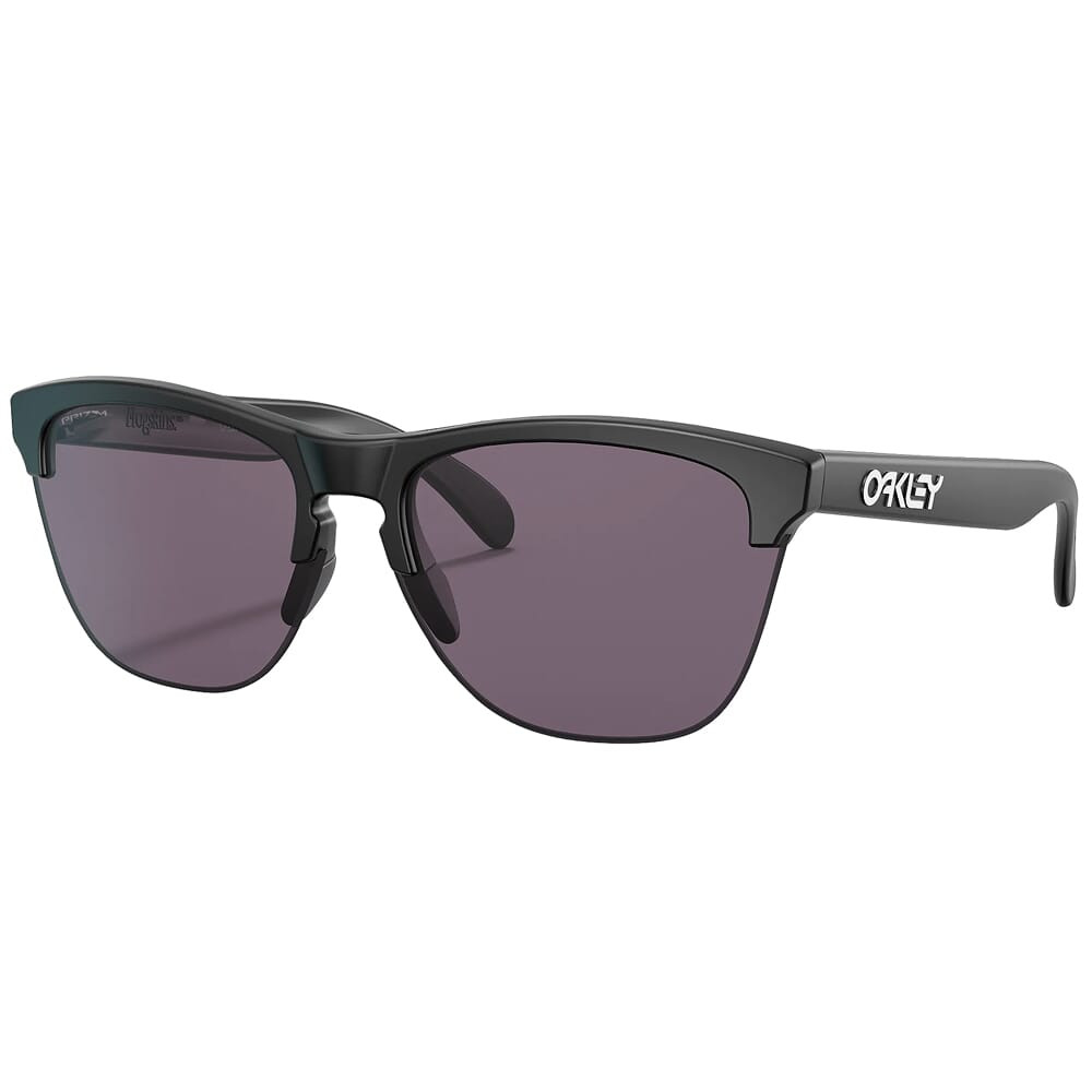 Oakley Frogskins Lite Matte Black w/PRIZM Grey Lenses OO9374-4363 - Oakley