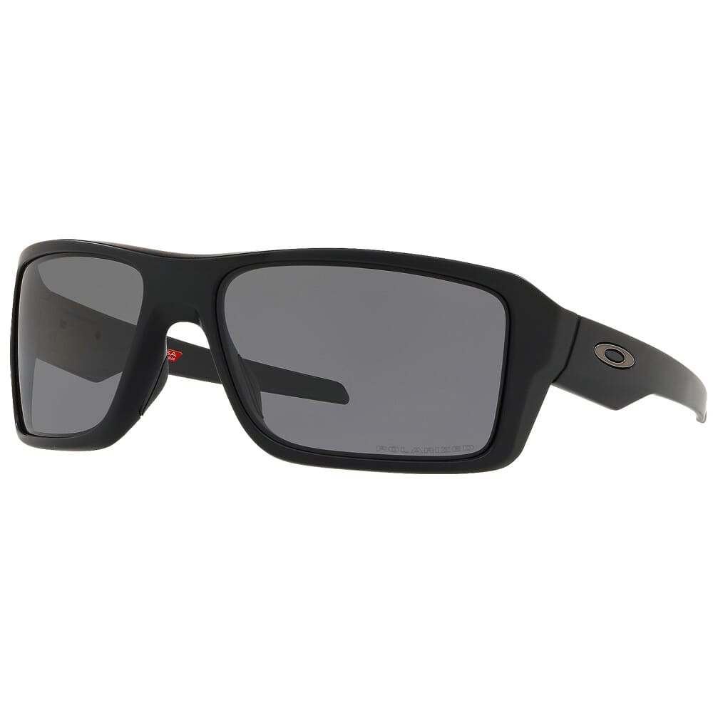 Oakley SI Double Edge Matte Black w/Grey Polarized Lenses OO9380-1066 - Oakley