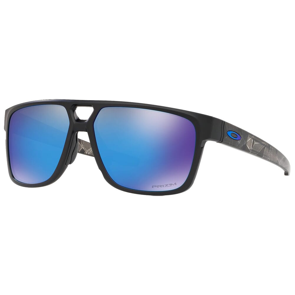 Oakley Crossrange Patch Matte Black Prizmatic w/PRIZM Sapphire Lenses OO9382-1060 - Oakley