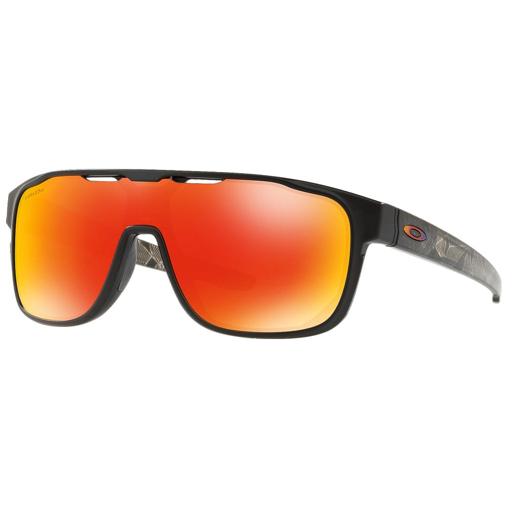 Oakley Crossrange Shield Matte Black Prizmatic w/PRIZM Ruby Lenses OO9387-0931 - Oakley