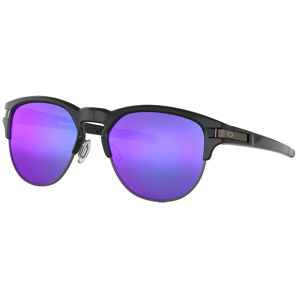 Oakley Latch Key M Polished Black w/Violet Iridium Lenses OO9394M-0152 - Oakley