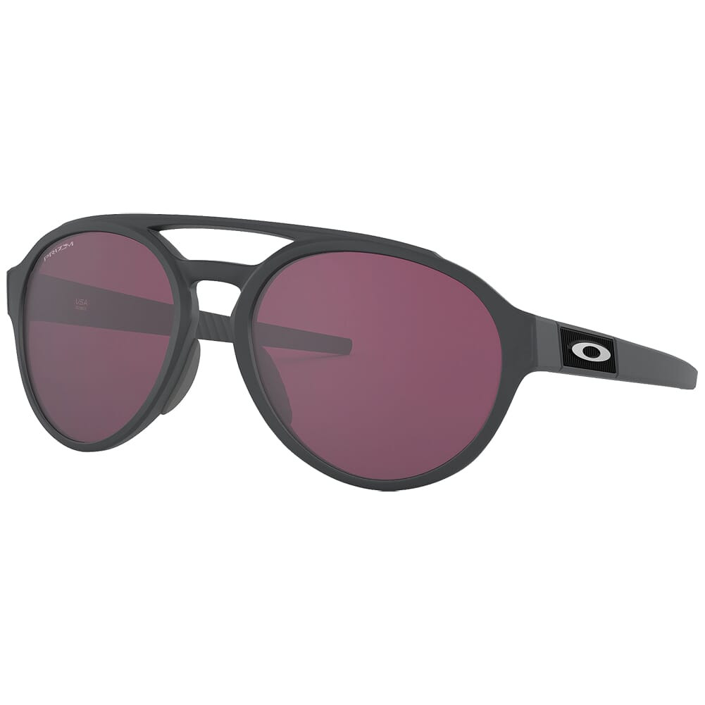 Oakley Forager Matte Carbon w/PRIZM Road Black Lenses OO9421-1258 - Oakley