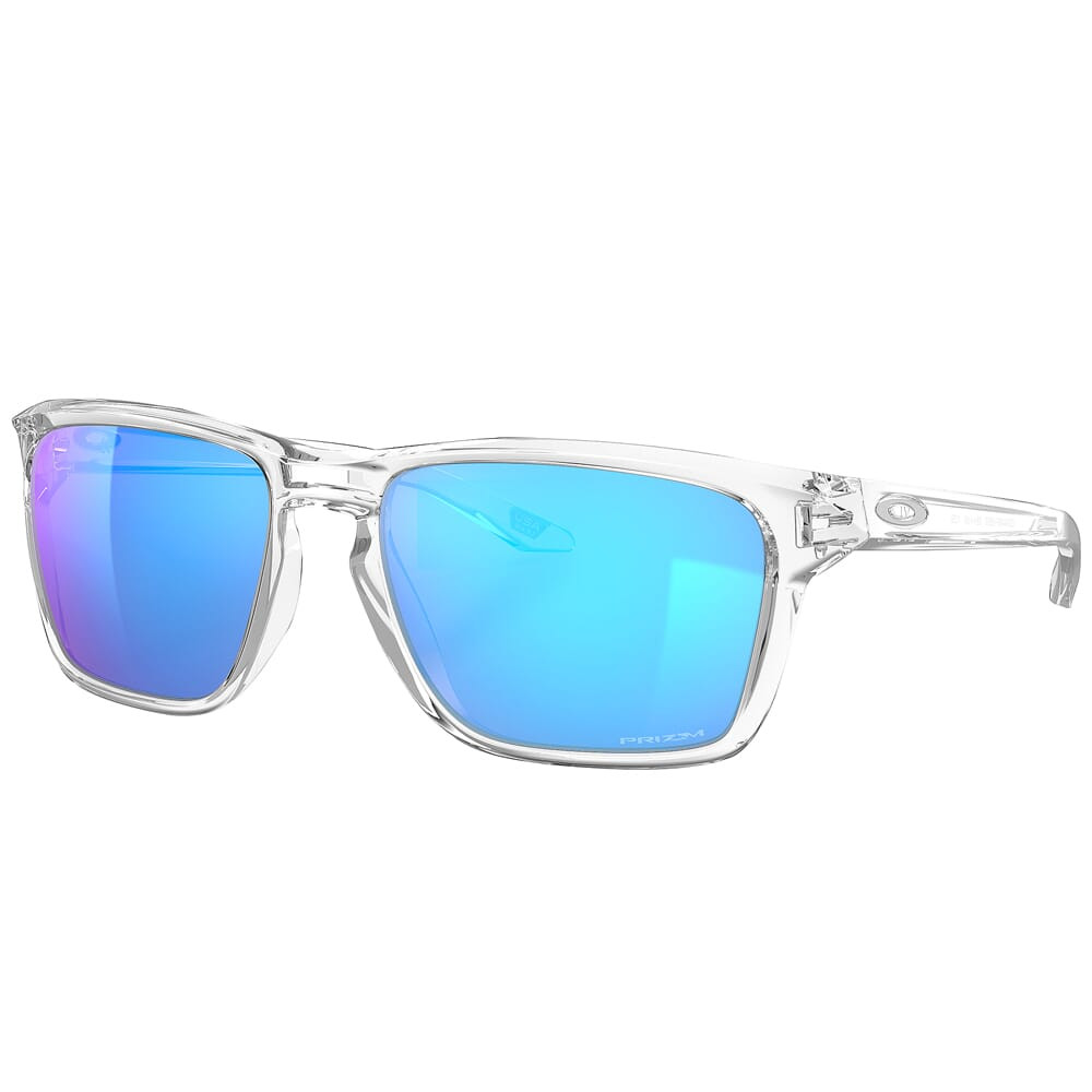 Oakley Sylas (A) Polished Clear w/PRIZM Sapphire Lenses OO9448F-0858 - Oakley