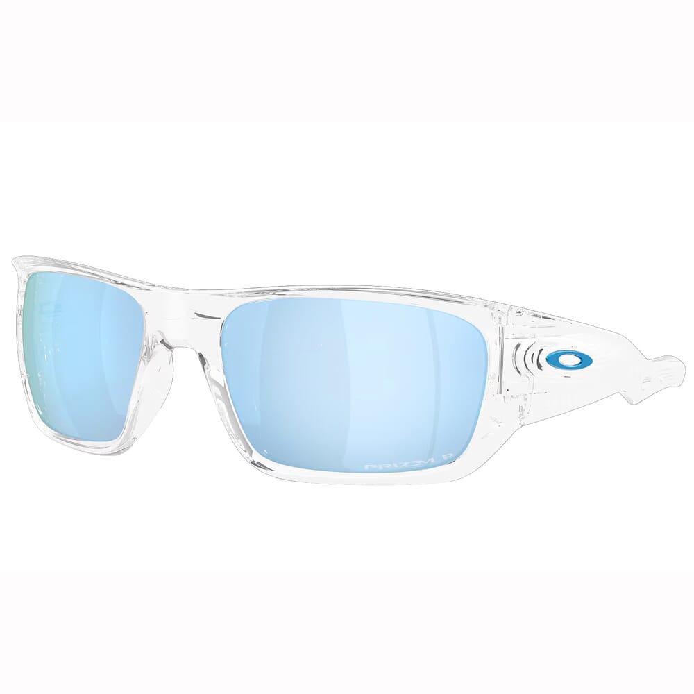 Oakley Masseter Polished Clear w/Prizm Deep WaterPlr OO9846-0760 - Oakley