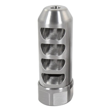 American Precision Arms APA Gen II Fat Bastard Muzzle Brake 5/8x24 6.5 Cal Stainless Steel - American Precision Arms