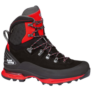 Hanwag Alverstone II GTX Black/Red Size 14 Trek Boot H200900-14 - Hanwag