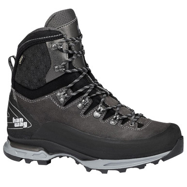 Hanwag Alverstone II Wide GTX Asphalt/Light Grey Size 13.5 Trek Boot H201900-13.5, 13 - Hanwag