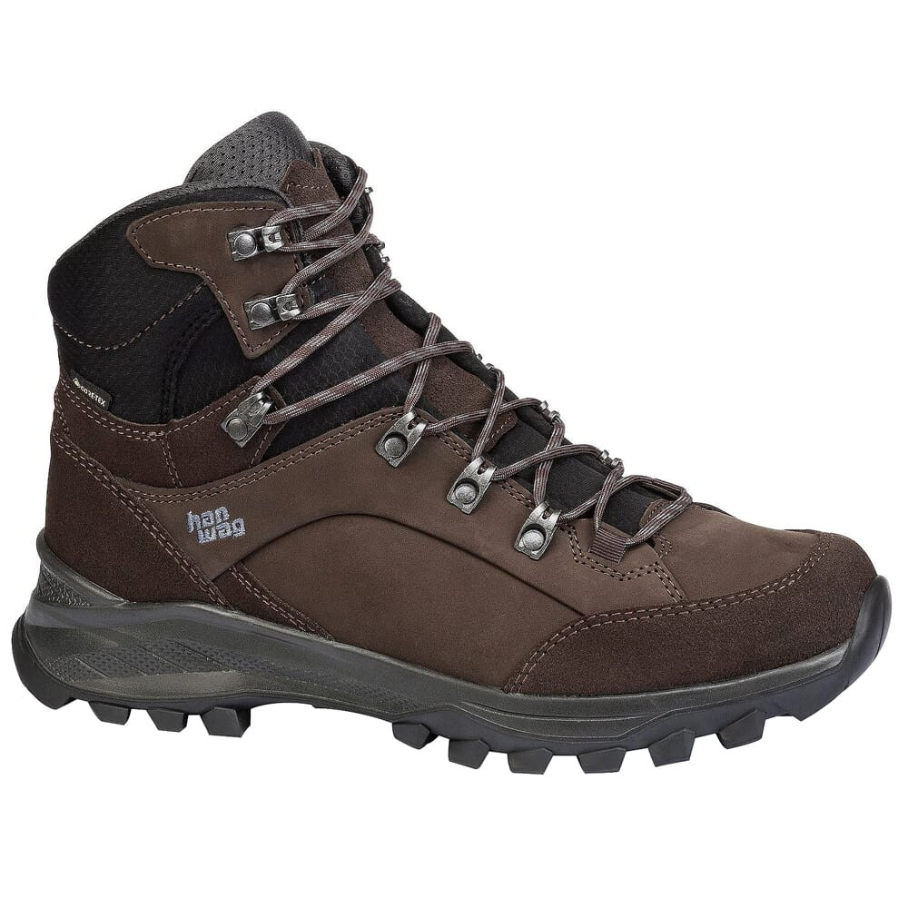 Hanwag Banks GTX Mocca/Asphalt Size 8 Trek Light Boot H203000-08 - Hanwag