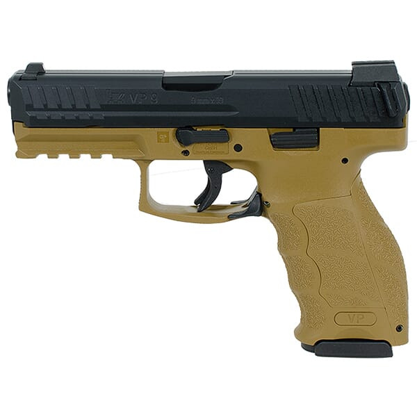 Heckler & Koch Heckler Koch VP9 9mm FDE Pistol 700009FDELEL-A5 - Heckler & Koch