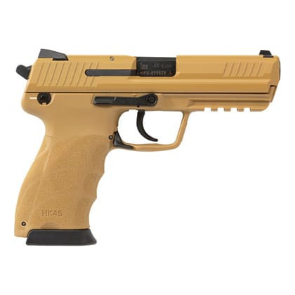Heckler & Koch HK45 .45 ACP Tan Pistol 745007BBLE-A5 - Heckler & Koch