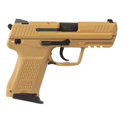 Heckler & Koch HK45 Compact .45 ACP Tan Pistol 745031BB-A5 - Heckler & Koch