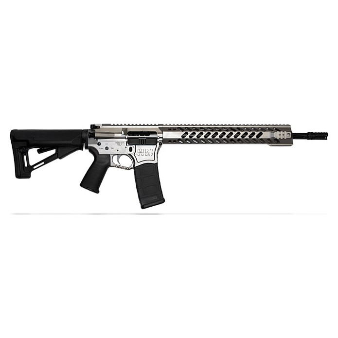 HM Defense HM15 5.56 NATO Nickel Upper & Lower Rail HM15-SPFCR-556-NB-LR - HM Defense