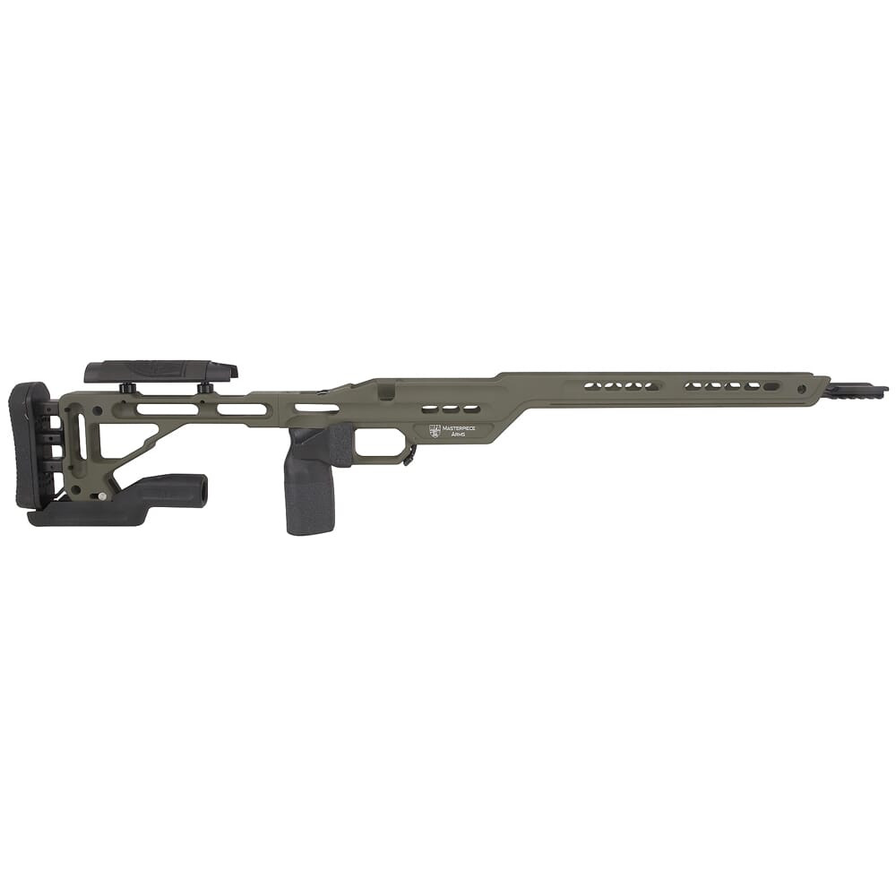 Masterpiece Arms Remington SA RH Mil Spec OD Green Hybrid Chassis HYBCHASSISREMSA-ODG-RH-21 - Masterpiece Arms