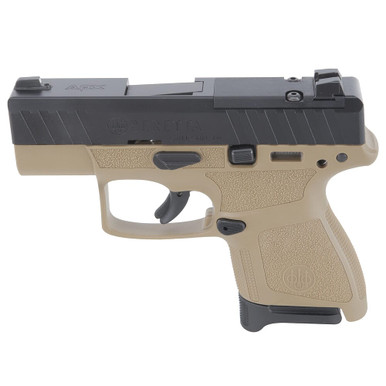 Beretta APX A1 Carry RDO 9mm 3.07" Bbl Semi-Auto FDE Pistol w/(1)8rd Extended & (1) 6rd Mag JAXN925A1 - Beretta