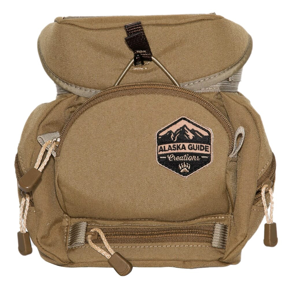 Alaska Guide Creations Kodiak Cub Max - Coyote Brown Binocular Pack KCM-CB - Alaska Guide Creations