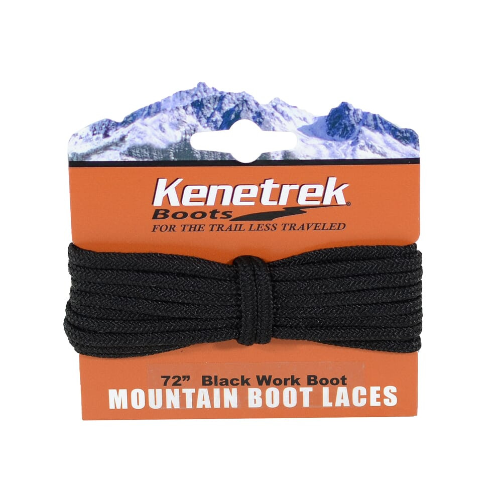 Kenetrek Boots Kenetrek 72" Work Boot Black Laces KE-LACW-72 - Kenetrek Boots