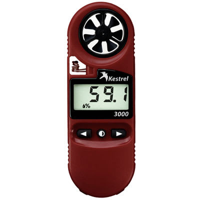 Kestrel 3000 Weather Meter Digital Hygrometer 0830 - Kestrel Ballistics