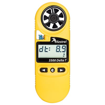 Kestrel 3500DT Weather Meter Digital Psychrometer 0835DT - Kestrel