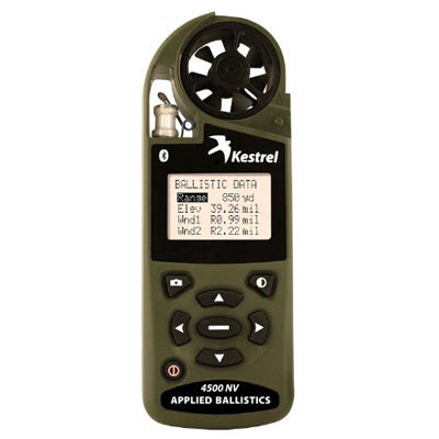 Kestrel 4500 Olive Drab Weather Meter 0845ABOLV - Kestrel