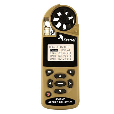 Kestrel 4500 Desert Tan Weather Meter 0845ATAN - Kestrel