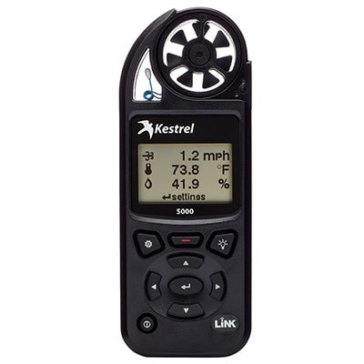 Kestrel 5000 Environmental Meter w/ LiNK Black 0850LBLK - Kestrel