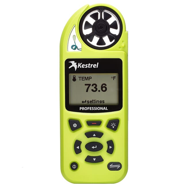 Kestrel 5200 Pro Environmental Meter High Viz Green 0852HVG - Kestrel
