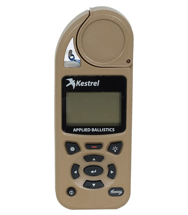 Kestrel 5700 Elite Weather Meter w/ Applied Ballistics Desert Tan 0857ATAN - Kestrel