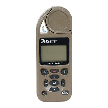 Kestrel Sportsman Coyote Brown Weather Meter with Applied Ballistics with LiNK 0857SLBRN - Kestrel