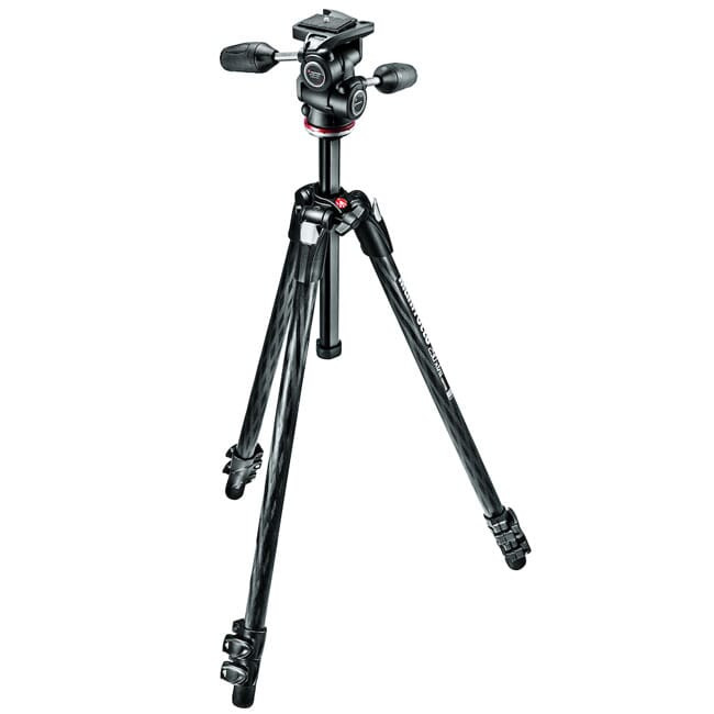 Manfrotto 290 Xtra Carbon 3-way Head MK290XTC3-3WUS - Manfrotto