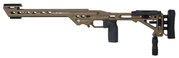 Masterpiece Arms BA Chassis Rem700 LA LH Burnt Bronze - Masterpiece Arms