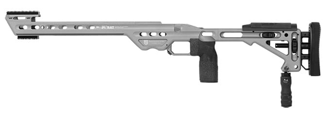 Masterpiece Arms BA Chassis Rem700 SA LH Gunmetal - Masterpiece Arms