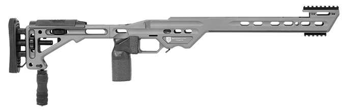 Masterpiece Arms BA Chassis Savage LA RH Tungsten - Masterpiece Arms