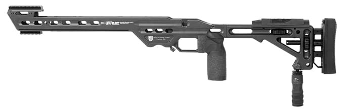 Masterpiece Arms BA Chassis Tikka SA LH Black - Masterpiece Arms