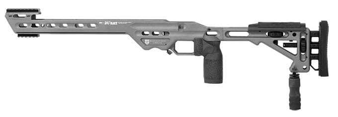 Masterpiece Arms BA Chassis Tikka SA LH Tungsten - Masterpiece Arms