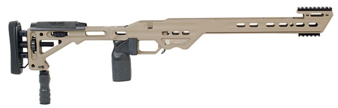 Masterpiece Arms BA Chassis Tikka SA RH FDE - Masterpiece Arms
