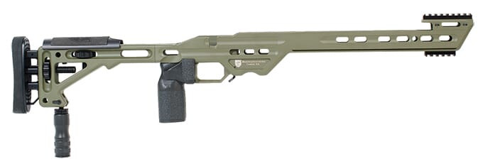 Masterpiece Arms BA Chassis Tikka SA RH Sniper Green - Masterpiece Arms