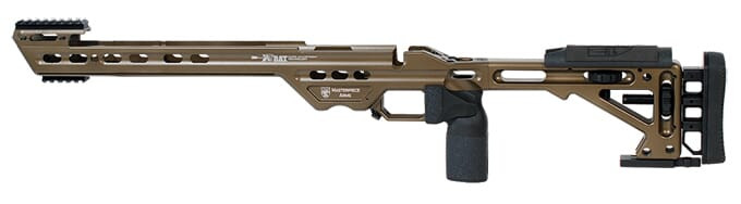 Masterpiece Arms Howa Short Action Left Hand Burnt Bronze BA Chassis - Masterpiece Arms