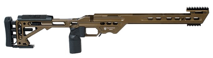 Masterpiece Arms Howa Short Action Right Hand Burnt Bronze BA Chassis - Masterpiece Arms