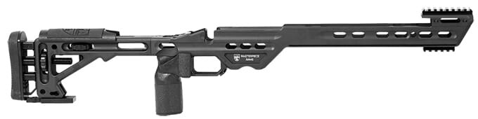 Masterpiece Arms Remington Long Action Right Hand Black BA Chassis - Masterpiece Arms