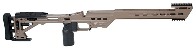 Masterpiece Arms Remington Long Action Right Hand Flat Dark Earth BA Chassis - Masterpiece Arms