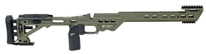 Masterpiece Arms Remington Short Action Right Hand Sniper Green BA Chassis - Masterpiece Arms