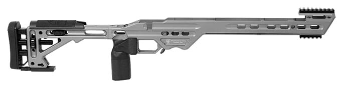 Masterpiece Arms Tikka Short Action Right Hand Gunmetal BA Chassis - Masterpiece Arms