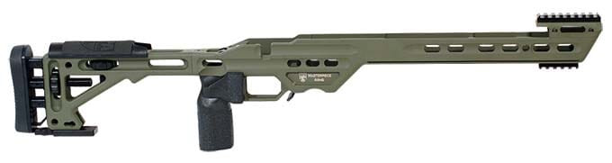 Masterpiece Arms Tikka Short Action Right Hand Sniper Green BA Chassis - Masterpiece Arms