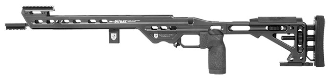 Masterpiece Arms BA Comp Chassis Savage SA LH Black - Masterpiece Arms